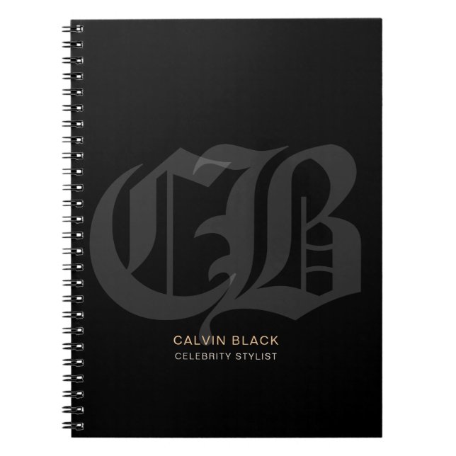 Chrome Hearts Professional Modern Minimalist Style Notebook (Front)