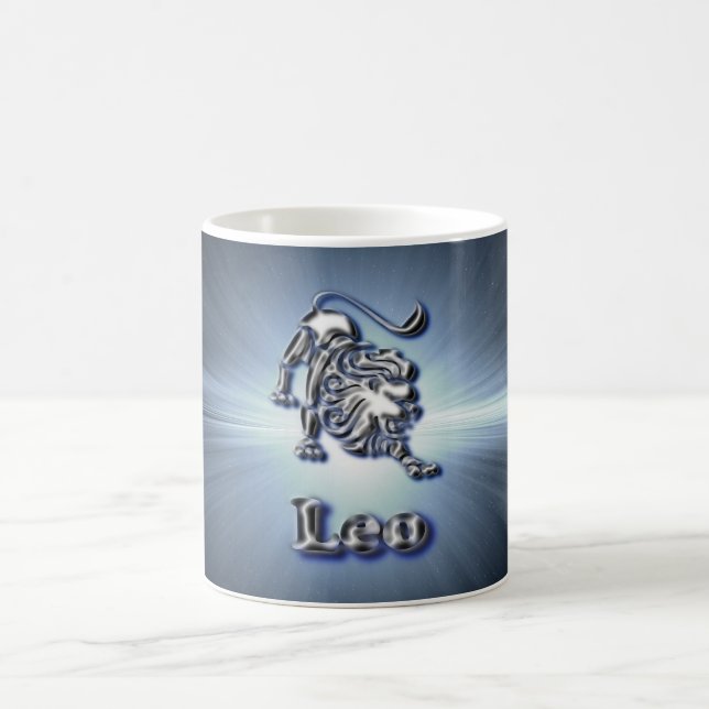 Chrome Leo Coffee Mug (Center)