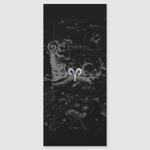 Chrome like Aries Zodiac Sign on Hevelius