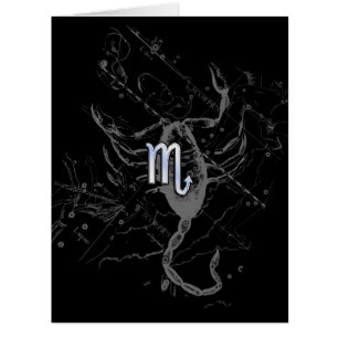Chrome like Scorpio Zodiac Sign on Hevelius 1690