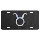 Chrome Like Taurus Zodiac Sign Decor