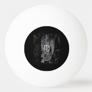 Chrome looks Virgo Zodiac Sign on Hevelius Ping Pong Ball