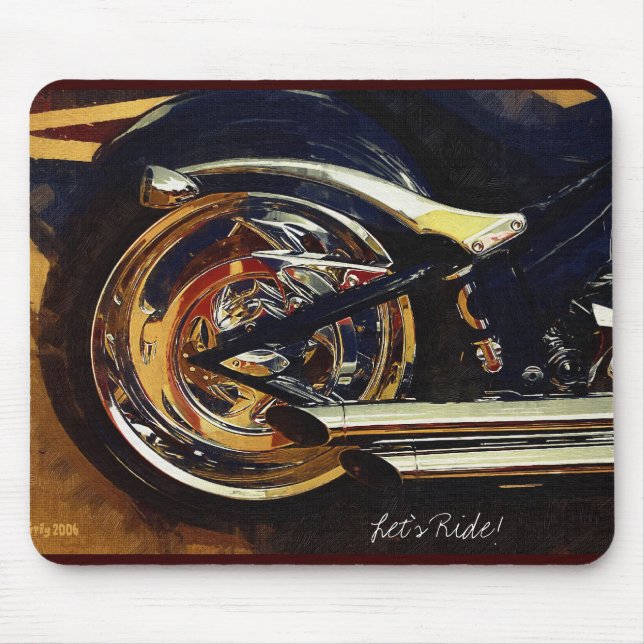 Chrome Mouse Pad (Front)