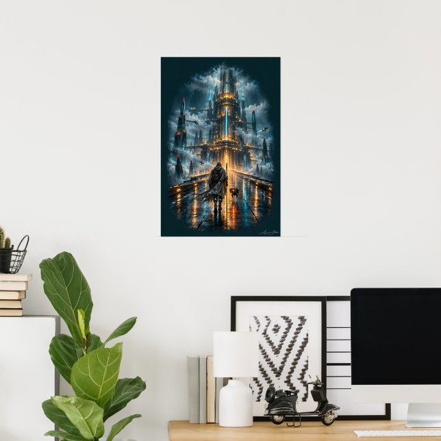 Chrome Pilgrim Poster (Home Office)