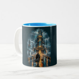 Chrome Pilgrim Two-Tone Coffee Mug