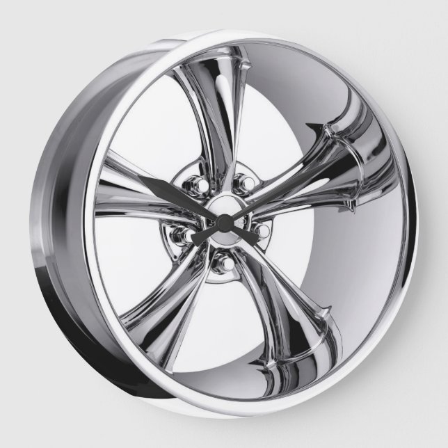 chrome   rim large clock (Front)
