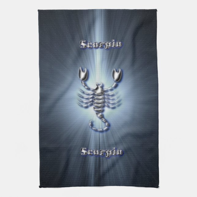 Chrome Scorpio Kitchen Towel (Vertical)