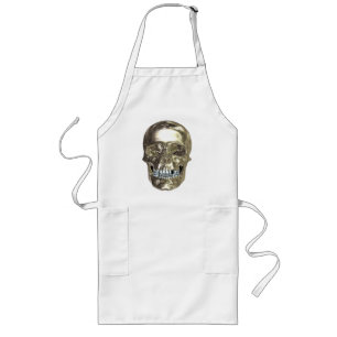 Chrome Skull Apron