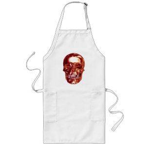 Chrome Skull Apron