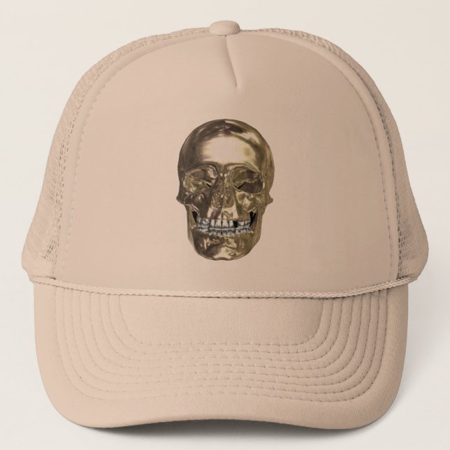 Chrome Skull Hat (Front)