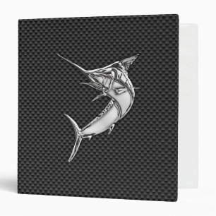 Chrome Style Marlin on Carbon Fibre Binder