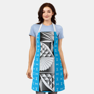 Chrome Sunrise on Azure Apron