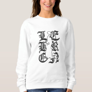 Chrome The King Lebron, basketball Sweatshirt
