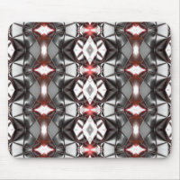 Chromed black grey to ruby rapport, virtual shapes