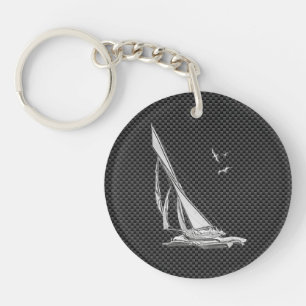 Chromes Like Sailboat on Carbon Fiber