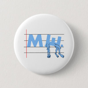 Chromic Fatigue M.E. 2 Inch Round Button