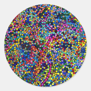 Chromovescent Kinestacium Sticker psychédélique