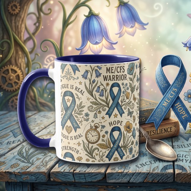 Chronic Fatigue ME/CFS Warrior Mug (Creator Uploaded)