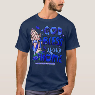 Chronic Fatigue Syndrome Awareness god bless faith T-Shirt