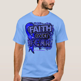 Chronic Fatigue Syndrome Awareness Ribbon Faith Ov T-Shirt