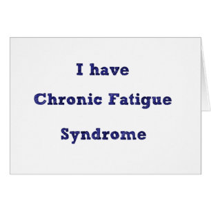 Chronic Fatigue Syndrome explanation card