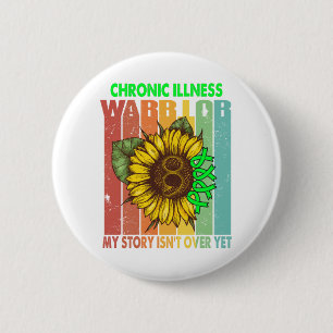 Chronic Illness Awareness Month Ribbon Gifts 2 Inch Round Button