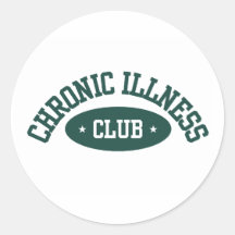 Chronic Illness Club Sticker, Disability Awareness