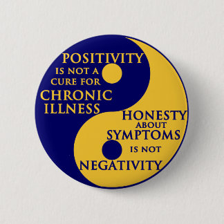 Chronic Illness Round Badge 2 Inch Round Button