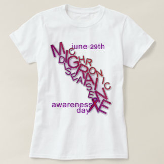 Chronic Migraine Disease - Word Scramble Awareness T-Shirt