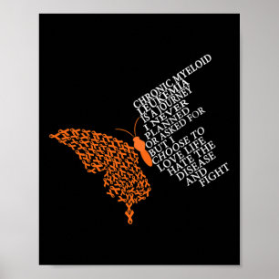 Chronic Myeloid Leukaemia Warrior  Poster