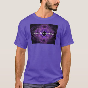 Chronic Pain  Awareness Fractal T-Shirt