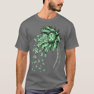Chronic pelvic Pain Awareness sunflower nobody fig T-Shirt