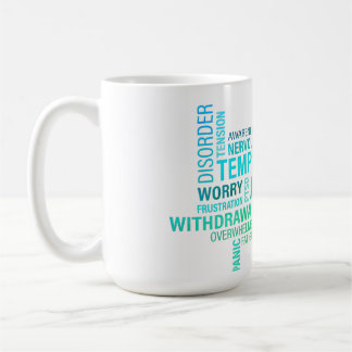 CHRONIC WORD CLOUD COFFEE MUG