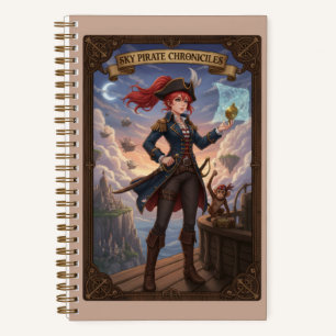 Chroniques de pirate du ciel Fille d'anime Journal