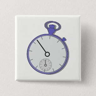 Chrono 2 Inch Square Button