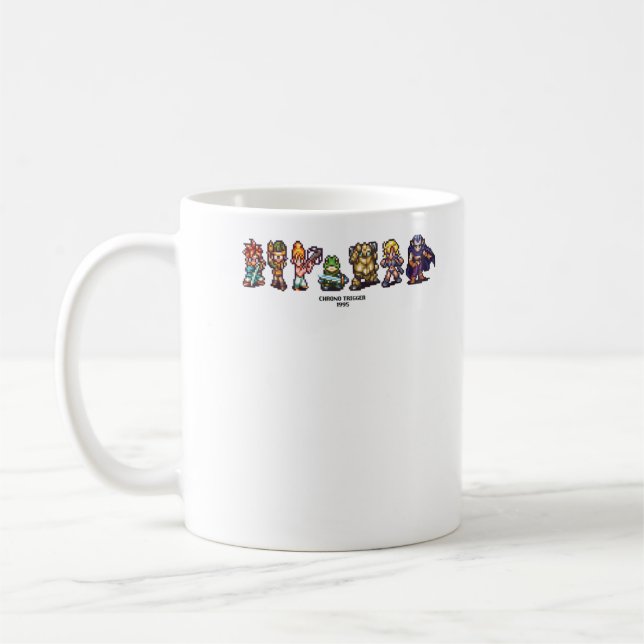 Chrono Trigger Cast Coffee Mug (Left)
