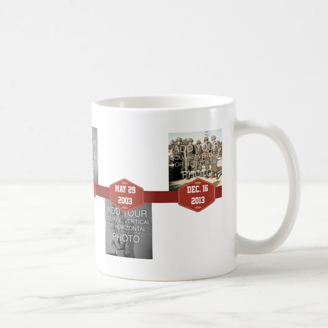 chronologies de tasse d'étape importante des (Droite)