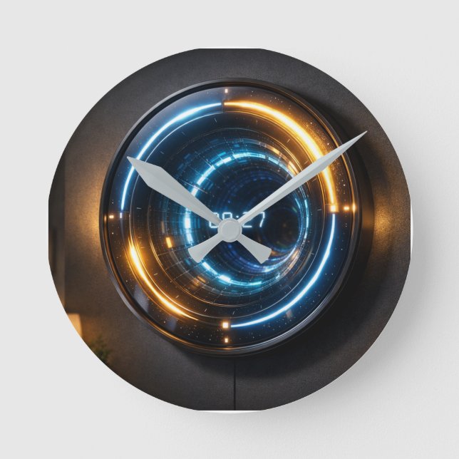 ChronoPortal Infinity Round Clock (Front)