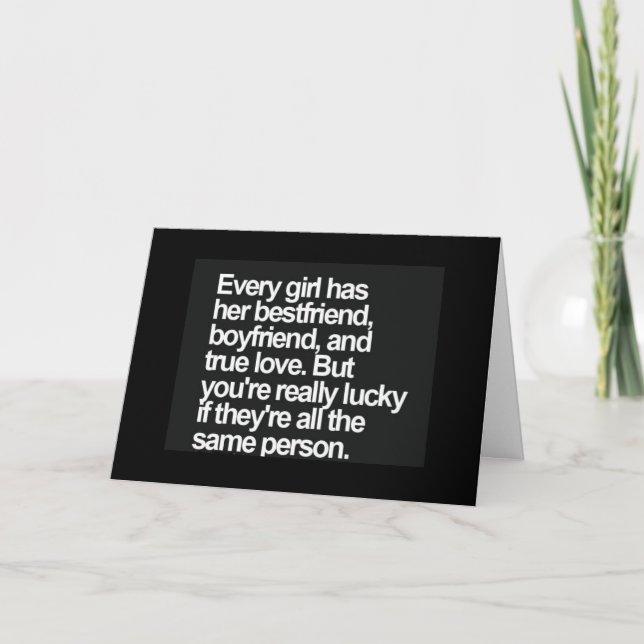 CHRSITMAS FOR MY "EVERYTHING"-MY TRUE TRUE LOVE HOLIDAY CARD (Front)