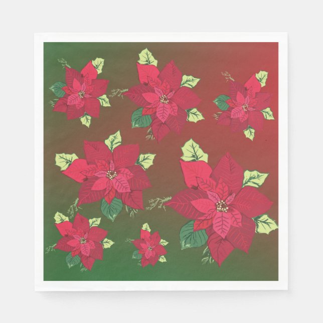 Chrsitmas Paper Napkins (Front)