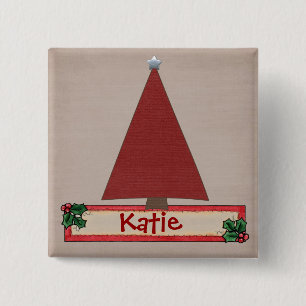Chrtimstas Stocking Label button