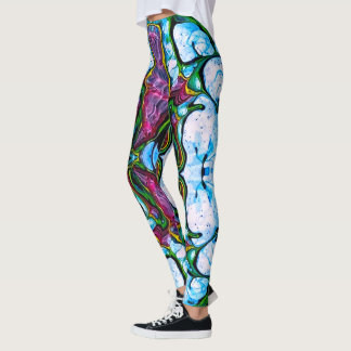 Chrysalids in forest snow leggings