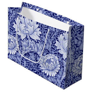 Chrysanthemum Blue, William Morris Grand sac cadea