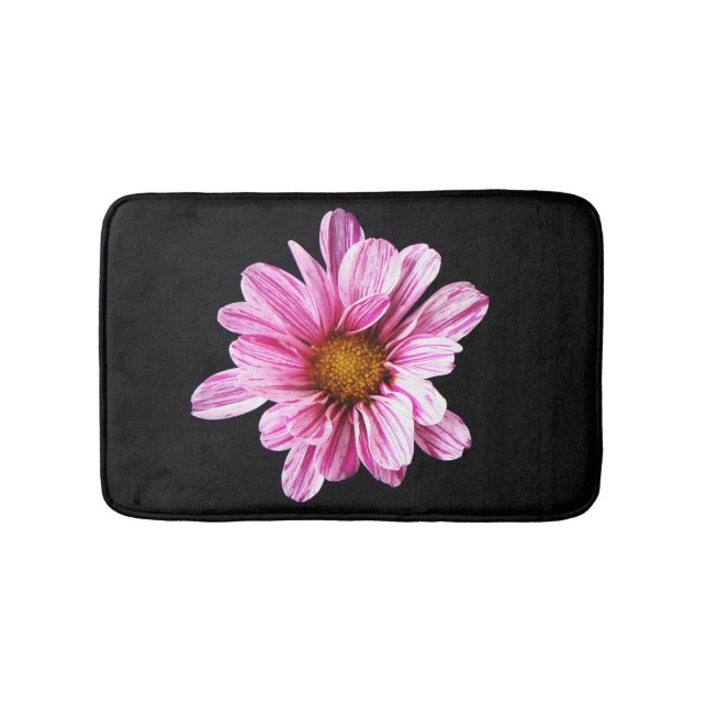 Chrysanthemum Flower bmcnm Bath Mat (Front)