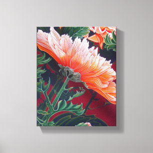Chrysanthemum Flower Canvas Print