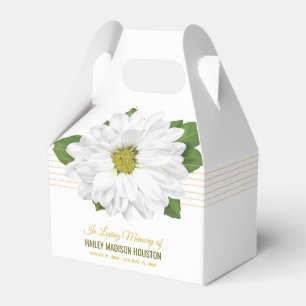 Chrysanthemum Flower Favor Box