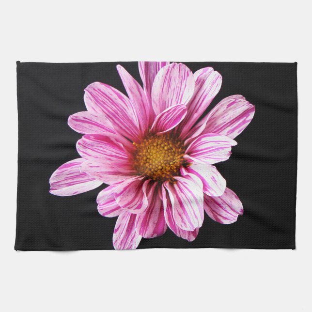 Chrysanthemum Flower ktcna Kitchen Towel (Horizontal)
