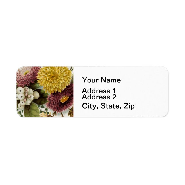 Chrysanthemum Flower Mum Floral (Front)