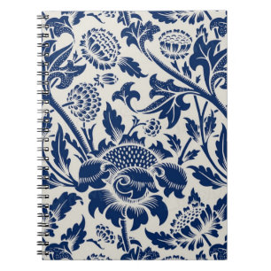 Chrysanthemum flower pattern notebook