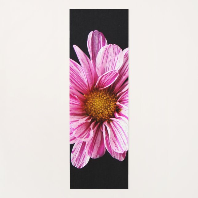 Chrysanthemum Flower ymcna Yoga Mat (Front)